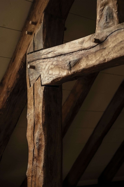 Prefabricated Timber Frames Bring This Barn-Inspired Home to Life