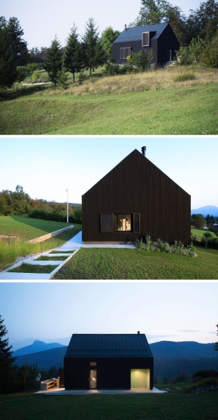 Small House, Big Impact: Inside A Bold Black House In The Countryside
