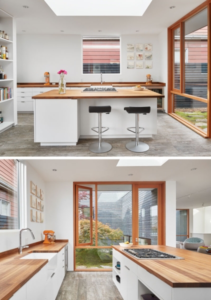 The house that hides an art studio behind its walls