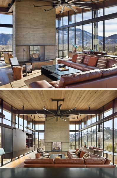 The Industrial Mountain House That Frames Nature Like Art