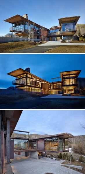 The Industrial Mountain House That Frames Nature Like Art