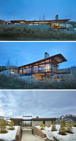 The Industrial Mountain House That Frames Nature Like Art