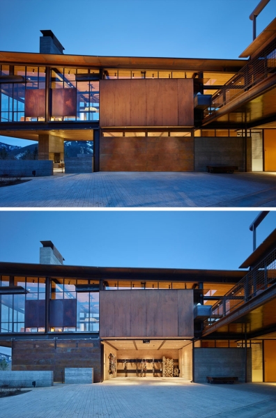 The Industrial Mountain House That Frames Nature Like Art