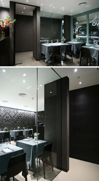 The Story Behind Olivo’s Striking Stone Tapestry Walls