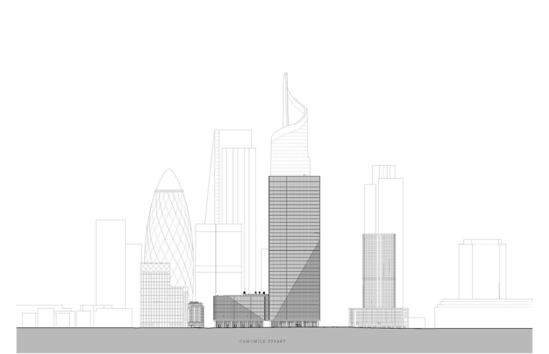 100 Bishopsgate | Allies and Morrison + Arney Fender Katsalidis