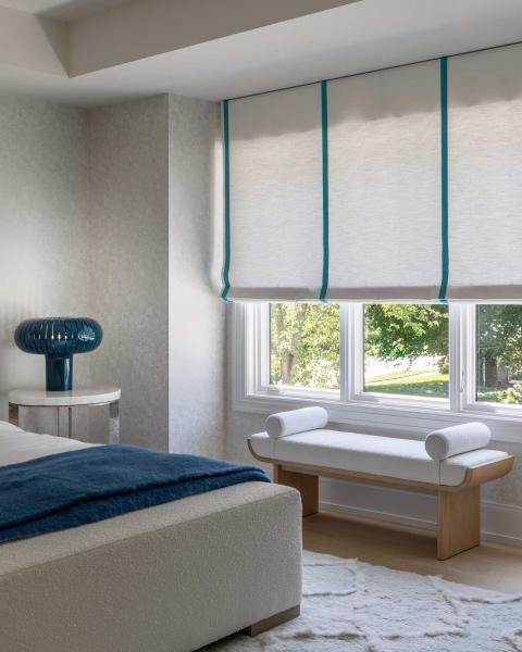 A room-by-room look at a softly styled, soothing modern home