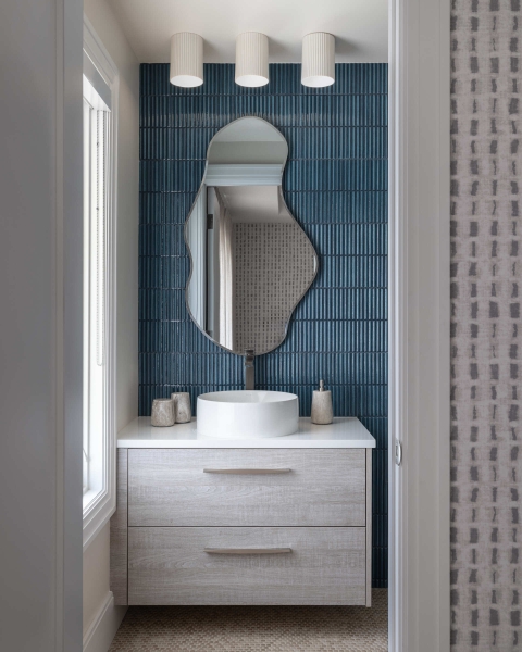 A room-by-room look at a softly styled, soothing modern home