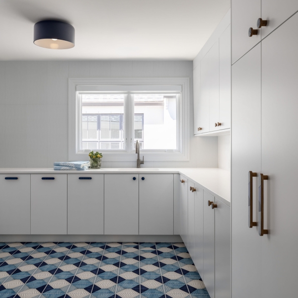 A room-by-room look at a softly styled, soothing modern home