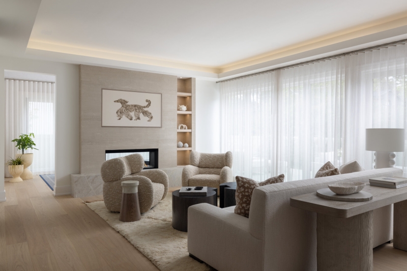 A room-by-room look at a softly styled, soothing modern home