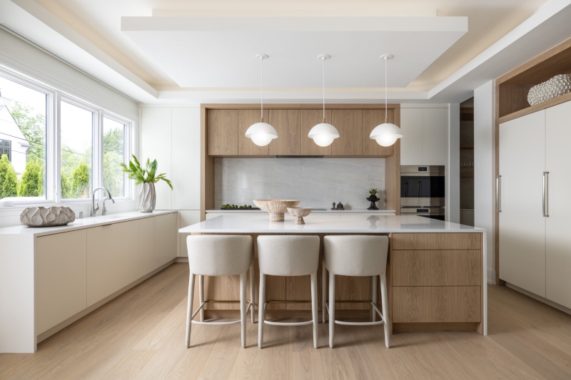 A room-by-room look at a softly styled, soothing modern home