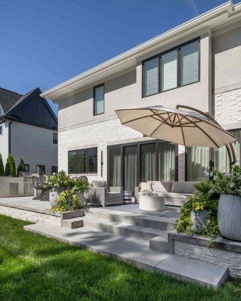 A room-by-room look at a softly styled, soothing modern home