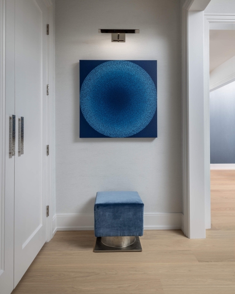 A room-by-room look at a softly styled, soothing modern home