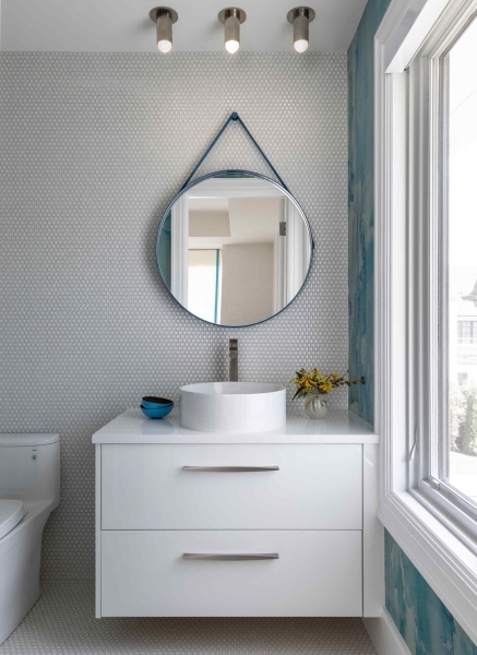 A room-by-room look at a softly styled, soothing modern home