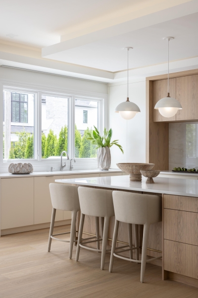 A room-by-room look at a softly styled, soothing modern home