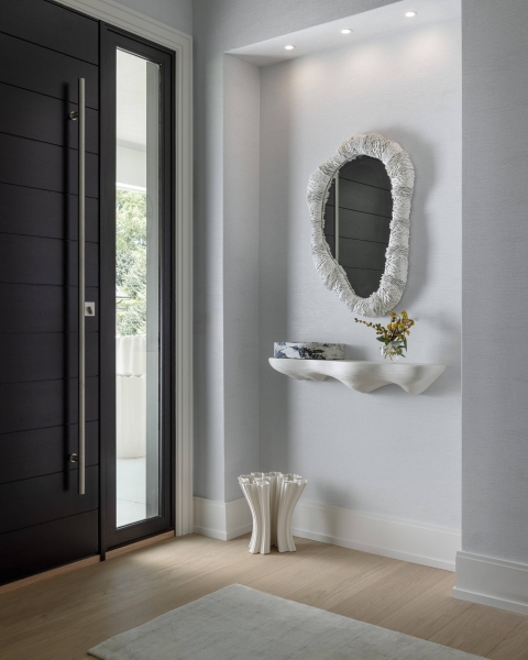 A room-by-room look at a softly styled, soothing modern home