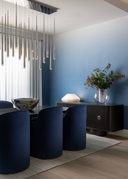 A room-by-room look at a softly styled, soothing modern home