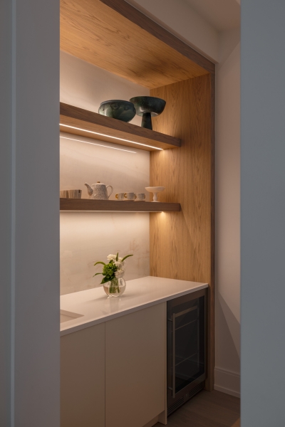 A room-by-room look at a softly styled, soothing modern home