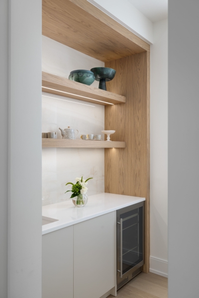 A room-by-room look at a softly styled, soothing modern home