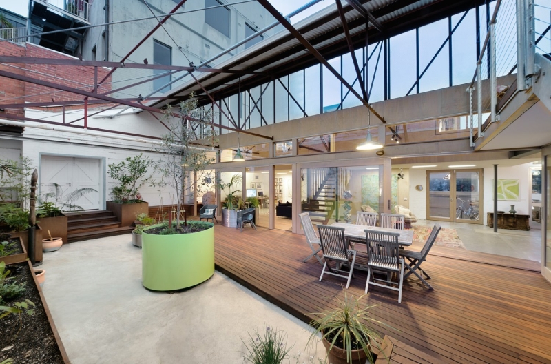 A Warehouse Transformed into a Light-Filled, Sustainable Family Home