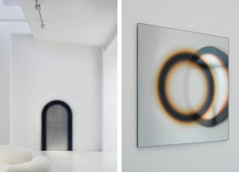 Fragmented, blurred, and rebuilt: reflections in the works of Costantino Gucci