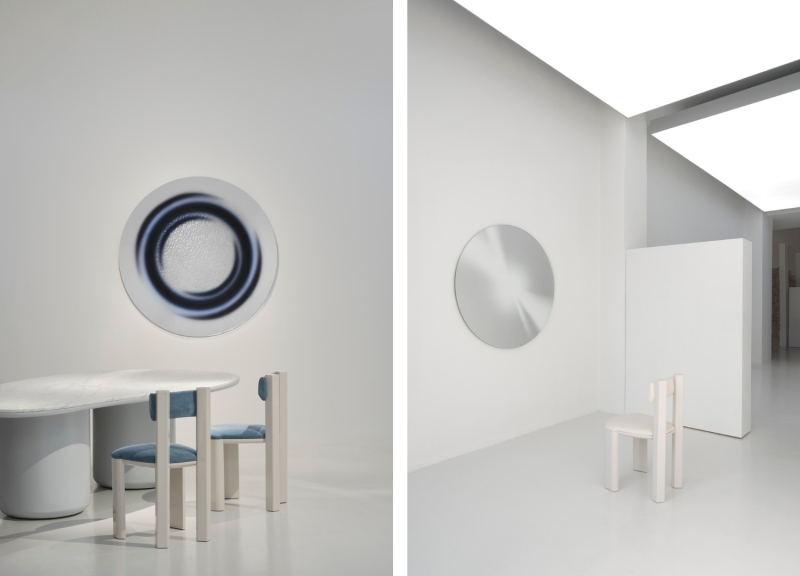 Fragmented, blurred, and rebuilt: reflections in the works of Costantino Gucci