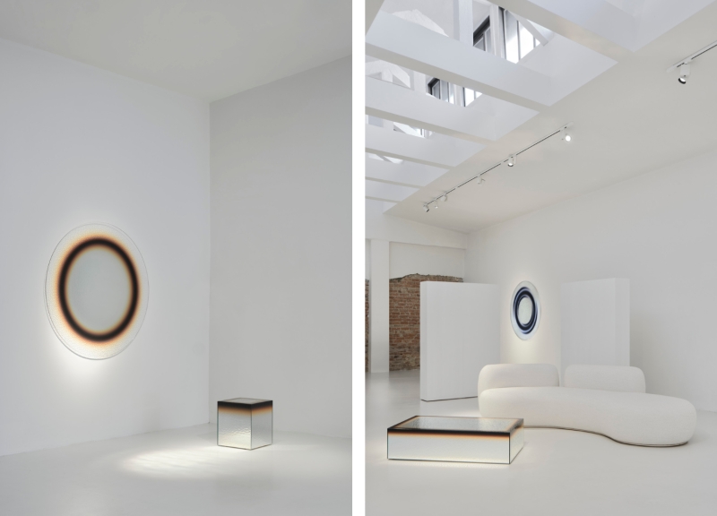 Fragmented, blurred, and rebuilt: reflections in the works of Costantino Gucci