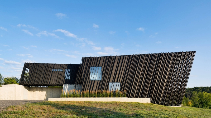 From farmland to high design: Inside the Shou Sugi Ban house made for art lovers
