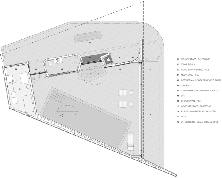 Gray Niva Pool House | GAuthier Architects