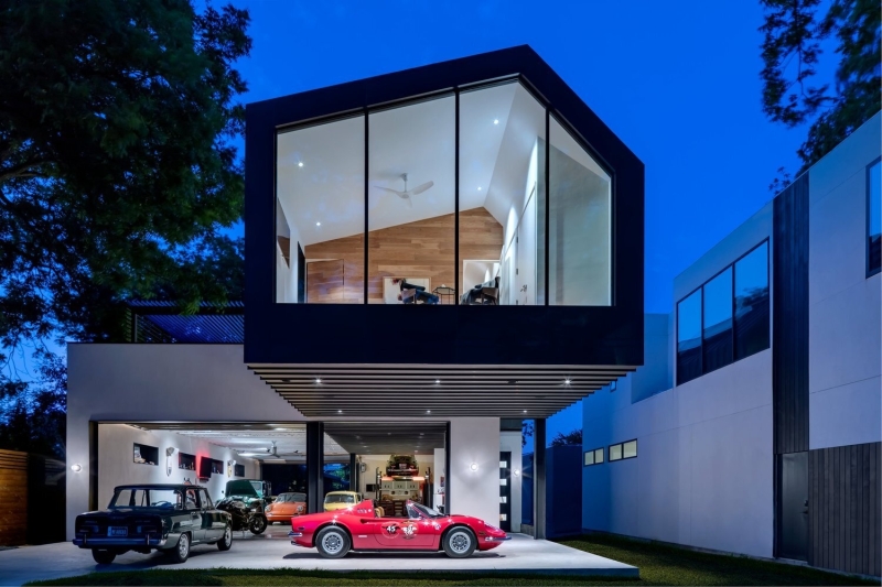 How Two Car Collectors Turned Their Passion Into a House