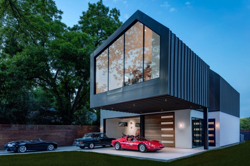 How Two Car Collectors Turned Their Passion Into a House