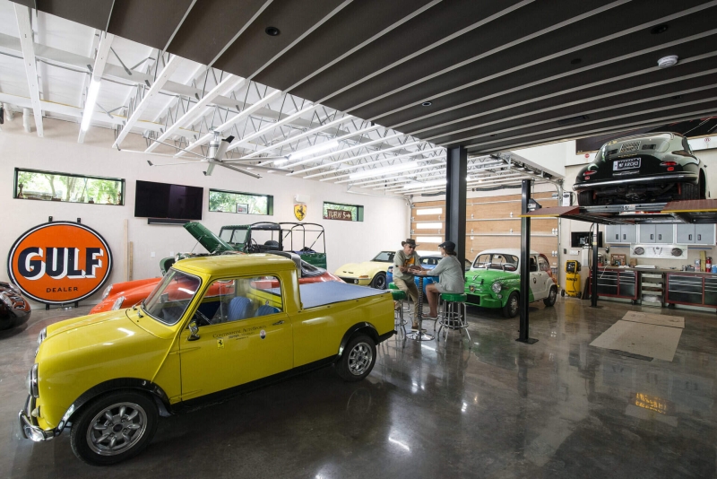 How Two Car Collectors Turned Their Passion Into a House