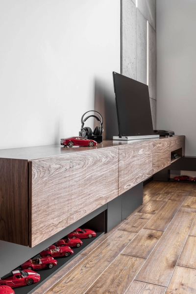 Industrial Materials Meet Warm Wood Inside This Thoughtful Apartment
