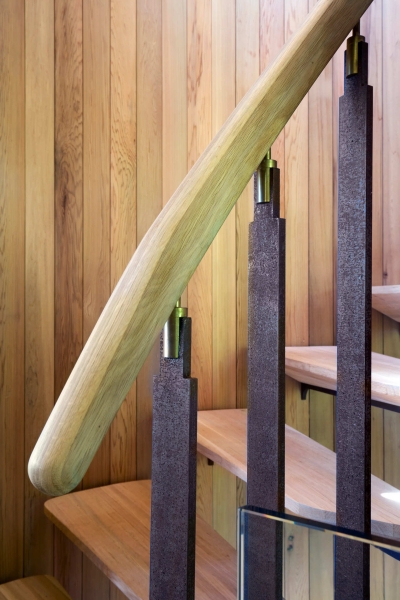 Inside a Forest Cabin Home That Rises Among the Trees