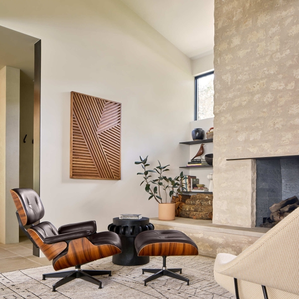 Inside A Home Where Limestone, Wood, and Steel Create Modern Warmth