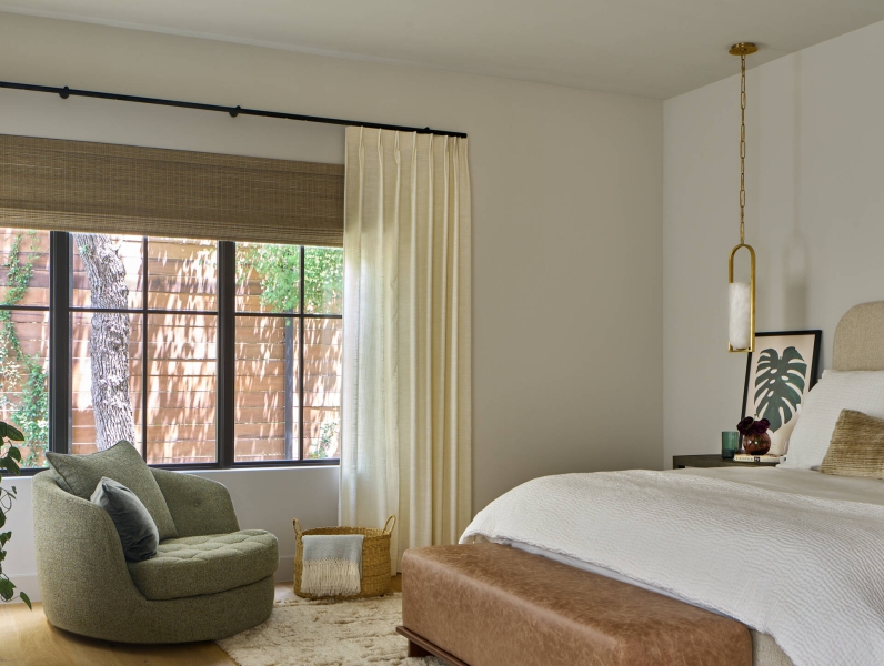 Inside A Home Where Limestone, Wood, and Steel Create Modern Warmth