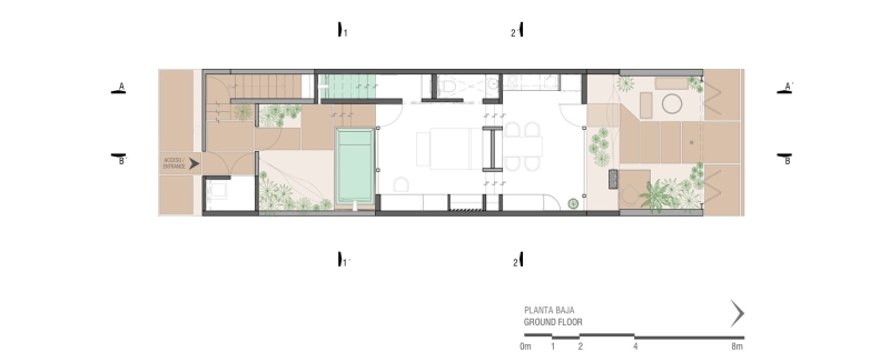 Inside the Clever Beachside Home Built on a Plot the Size of a Garage