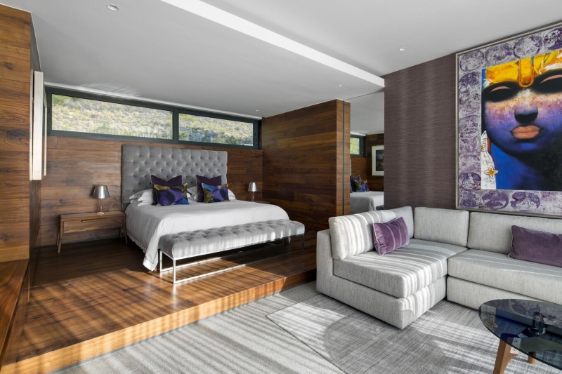 Inside the glamorous villa where art, marble, and ocean views take centre stage