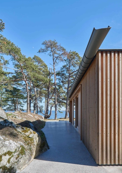 Is this the world’s most stylish tent? Inside the cedar house perched above the Baltic Sea