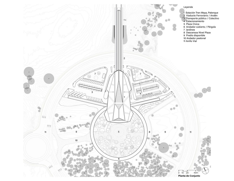 Palenque Station – Maya Train | DAFdf arquitectura Y urbanismo