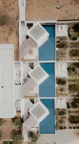 Pnoes Tinos Design Holiday Villas | Aristides Dallas Architects