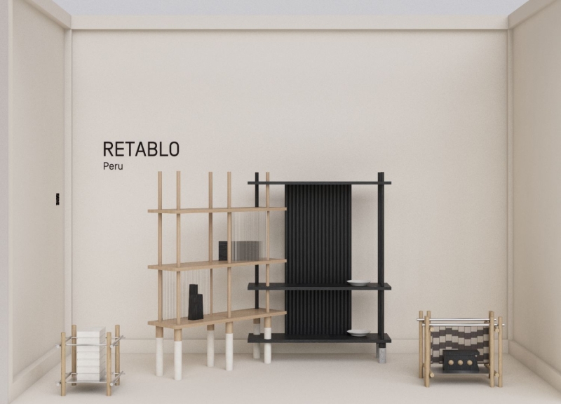 Retablo’s furniture is poetry translated into form and matter