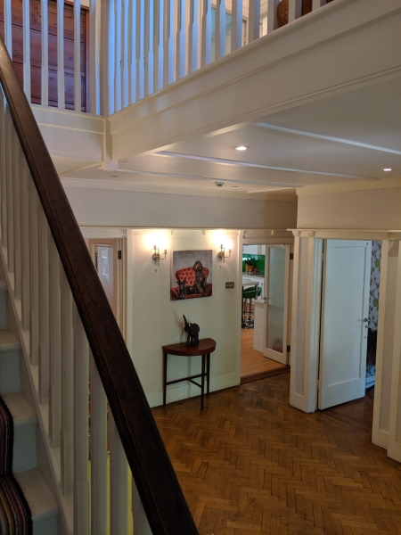 The London House with a Secret Basement, Double-Height Courtyard and Green Wall