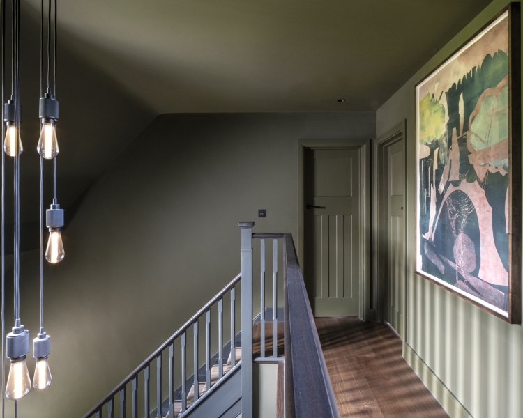 The London House with a Secret Basement, Double-Height Courtyard and Green Wall