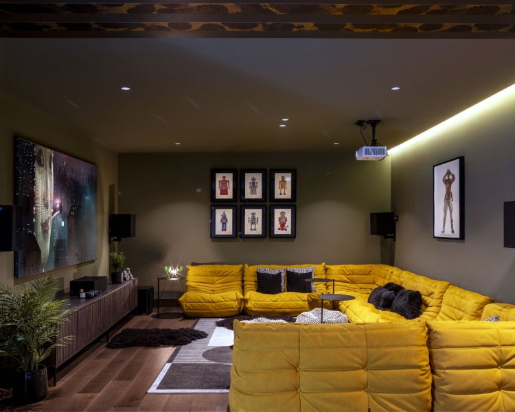 The London House with a Secret Basement, Double-Height Courtyard and Green Wall