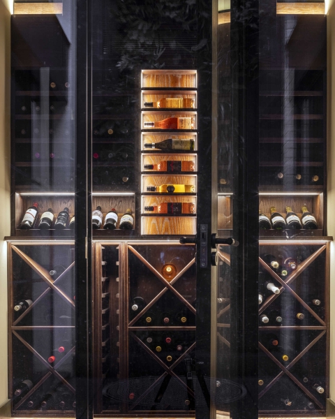 The London House with a Secret Basement, Double-Height Courtyard and Green Wall