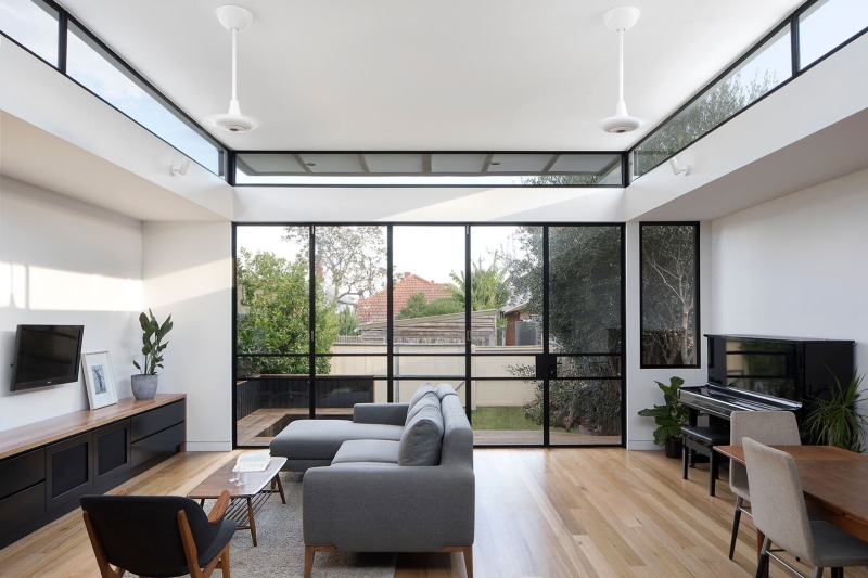 This House Turned A Narrow Property Into A Light-Filled Home