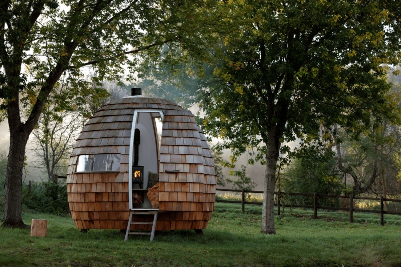 Two British Designers Created the Perfect Mini Garden Pod for Your Backyard