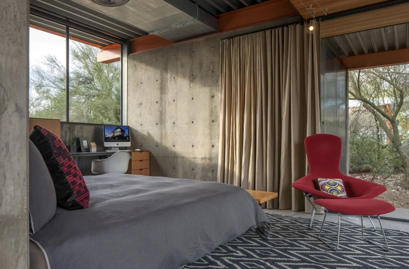 You’d never guess this guest house started life as a horse barn