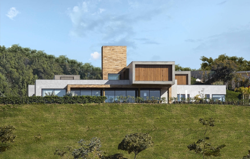 A Hilltop Home That Brings Together Family, Friends, and Panoramic Beauty