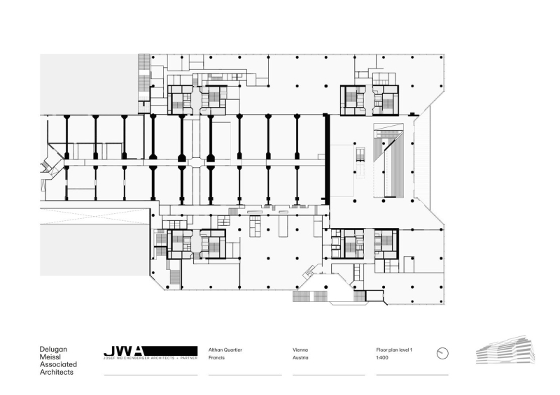 Althan Quartier Francis | Delugan Meissl Associated Architects